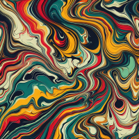 create images of marbled wallpaper using pan african colors